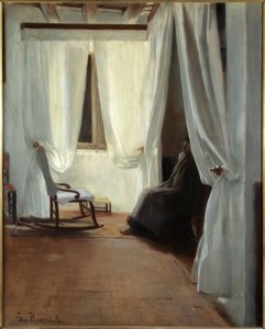 Femme malade - Santiago Rusiñol