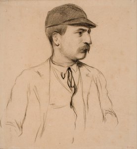 Portrait de Genís Muntaner - Santiago Rusiñol