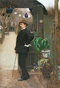Portrait de Miquel Utrillo - Santiago Rusiñol