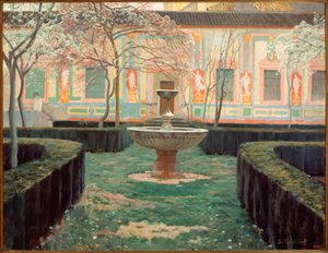 Jardin abandonné