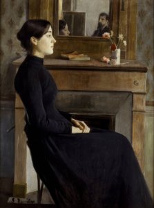 Figure féminine - Santiago Rusiñol