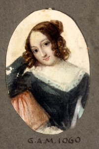 Jeune fille avec un sourire espiègle - Santo Panario