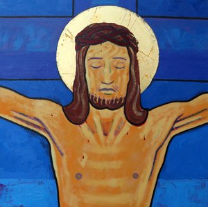 Jésus meurt sur la croix