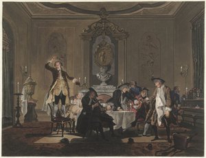 Il y avait une agitation dans la maison