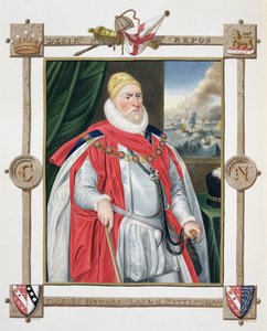 Portrait de Charles Howard (1536-1624) 2e baron d