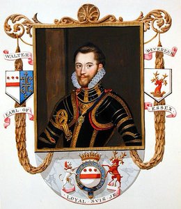 Portrait de Walter Devereux (1541-76) 1er comte d