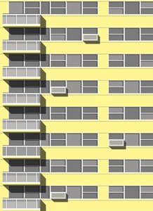 Appartements à Manhattan, 2020 (numérique)