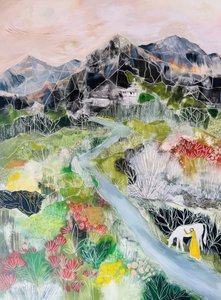 La Femme, la Vache, la Montagne, la Vallée