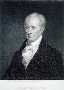 Gilbert Charles Stuart (1755-1828), gravé par Asher Brown Durand (1796-1886) d