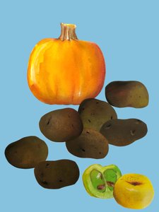 Fruits et légumes - Sarah Thompson Engels