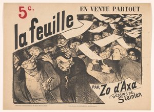Affiche pour La feuille par Zo d