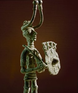 Culture nuragique sarde : statuette d