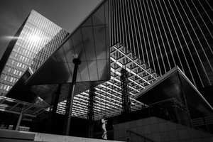 Architecture urbaine en verre