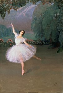 Ballerine Karsavina en Sylphide - Savelij Abramovich Sorin