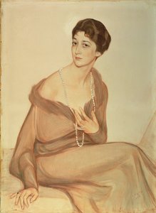 Portrait de Vanda Weiner - Savelij Abramovich Sorin