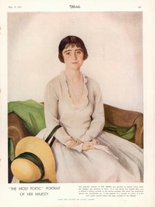Portrait de Sa Majesté la Reine Elizabeth (1900-2002) de 