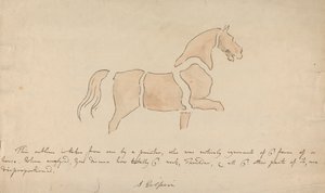 Dessin de cheval disproportionné