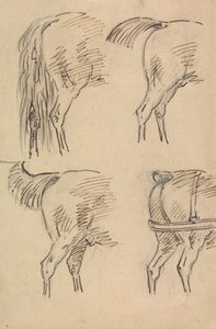 Quatre croquis de l