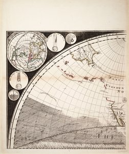 Nouvelle et correcte carte du monde (section), c.1774 - Sayer & Bennett