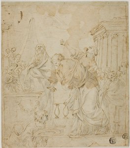 Sacrifice de la fille de Jephté - Sébastien Bourdon