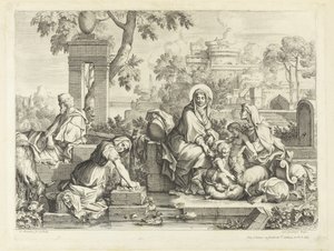 La Sainte Famille au lavoir - Sébastien Bourdon