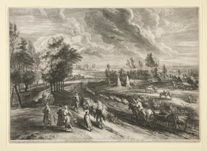 Vue de Malines, de la série des grands paysages
