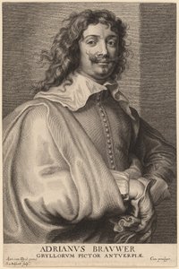 Adriaen Brouwer - Schelte Adams Bolswert after Sir Anthony van Dyck