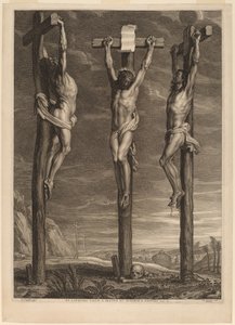Christ crucifié entre deux voleurs