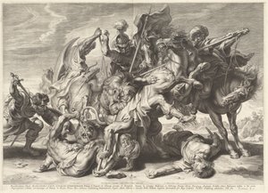 Chasse au lion