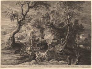 Paysage rocheux