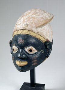 Masque Gelede de la société Yoruba, Nigeria - School African