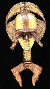 Figure reliquaire, culture Kota - School African