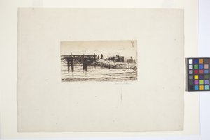 Canal et pont - School American