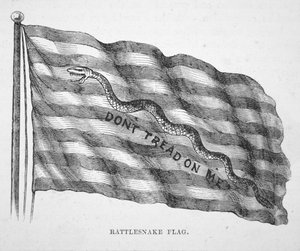 Le drapeau naval américain, tel qu