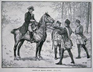 La capture du major John Andre - School American