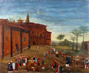 Art chinois : scènes de torture et d