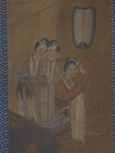 Cinq femmes en procession - School Chinese