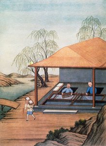 Ancienne papeterie, impression en couleur - School Chinese