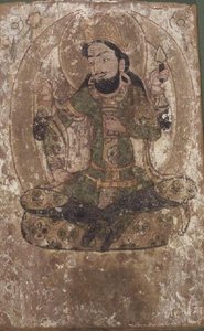 Roustem, le dieu de la soie, Turkestan chinois, 6e-7e siècle av. J.-C. - School Chinese