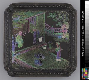 Petite assiette, fin du XVIIIe siècle - School Chinese