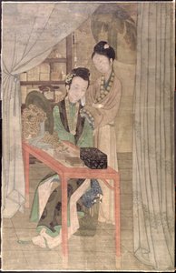 Femme à sa toilette - School Chinese