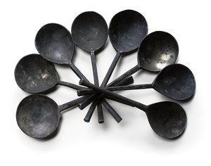 Collection de cuillères, la plupart du 18e siècle - School Dutch