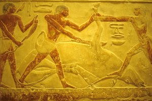 Égypte ancienne, peinture murale, Mastaba/Tombe d