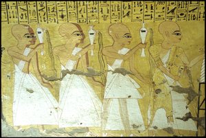 Égypte ancienne, peinture murale, Tombe d