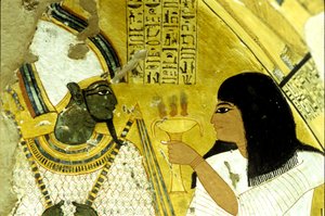Égypte ancienne, Peinture murale Tombe d