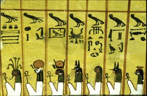 Égypte ancienne, Peinture murale Tombe d