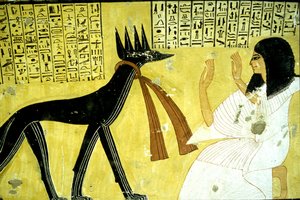 Égypte ancienne, peinture murale Tombe d