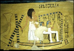 Égypte ancienne, peinture murale Tombe d