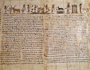 Antiquité égyptienne : Papyrus d