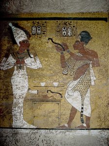 Louxor, Thèbes : Vallée des Rois. Tombe de Toutankhamon.